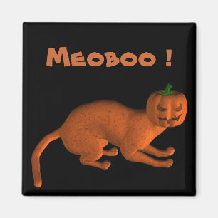 ハロウィーンタイガーキャット マグネット