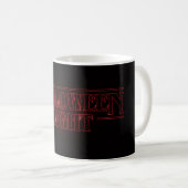 ハロウィーンタイポグラフィマグ コーヒーマグカップ (正面右)