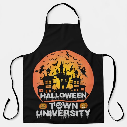 ハロウィーンタウン大学 エプロン (正面)