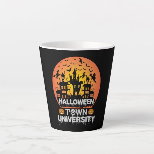 ハロウィーンタウン大学 カフェラテマグ (正面)