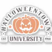 ハロウィーンタウン大学 シール (正面)