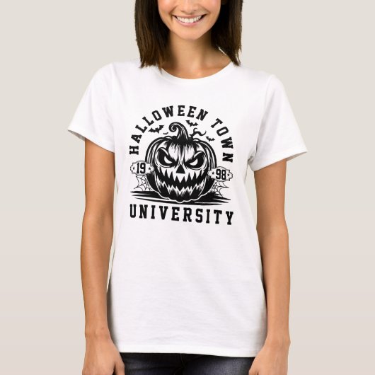 ハロウィーンタウン大学:1998年設立ヴィンテージ Tシャツ (正面)
