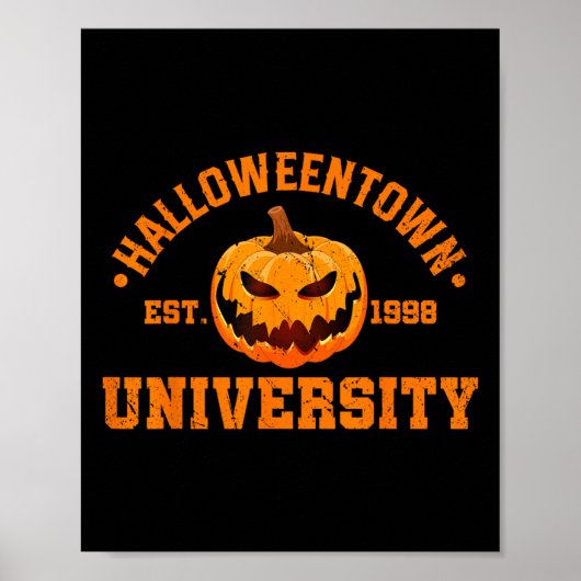 ハロウィーンタウン大学Est 1998カボプキンハロウ ポスター (正面)