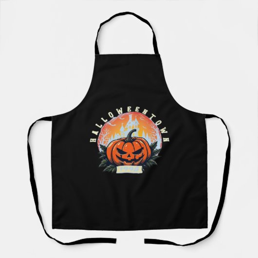 ハロウィーンタウン1998エッセンシャルTシャツ エプロン (正面)