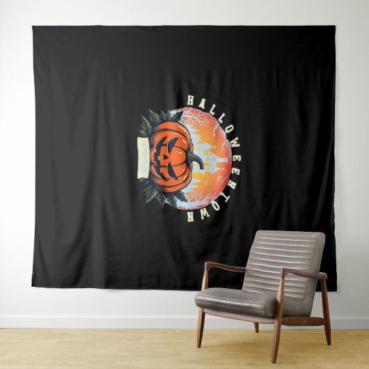 ハロウィーンタウン1998エッセンシャルTシャツ タペストリー (インサイチュ(横))
