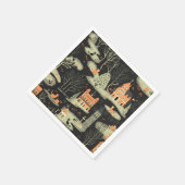 ハロウィーンタウン5 スタンダードカクテルナプキン (角)