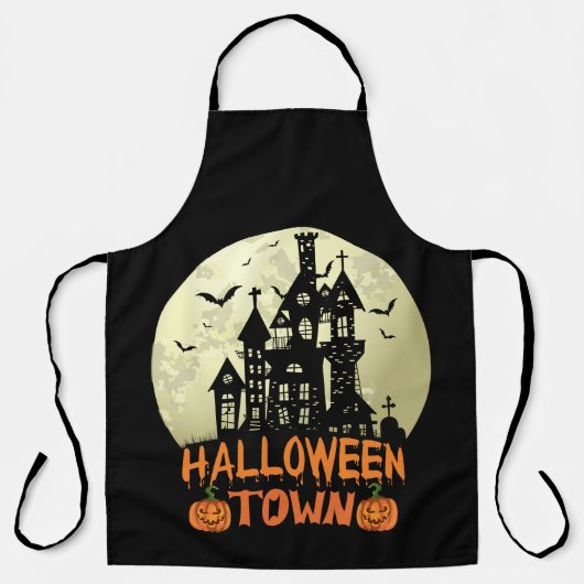 ハロウィーンタウン エプロン (正面)