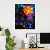 ハロウィーンタウン ポスター (ホームオフィス)