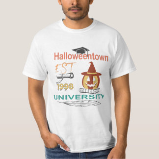 ハロウィーンタウンEST 1998大学 Tシャツ