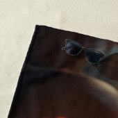 ハロウィーンタオルと女の子プリント ビーチタオル (インサイチュ)