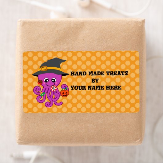 ハロウィーンタコ ラベル (インサイチュ)