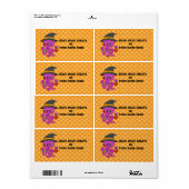 ハロウィーンタコ ラベル (フルシート)