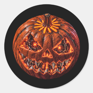 ハロウィーンターミネーターAI ラウンドシール