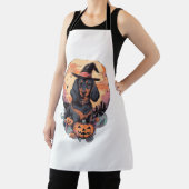 ハロウィーンダシュントのステッカー エプロン (インサイチュ)