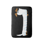 ハロウィーンダシュント幽霊 バスマット (正面縦)