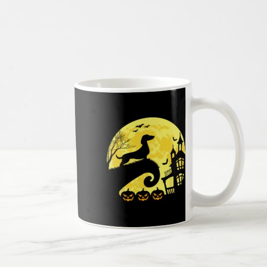 ハロウィーンダッチシュントウインナソーセージウィナームーンシャインサウザグ コーヒーマグカップ (右)