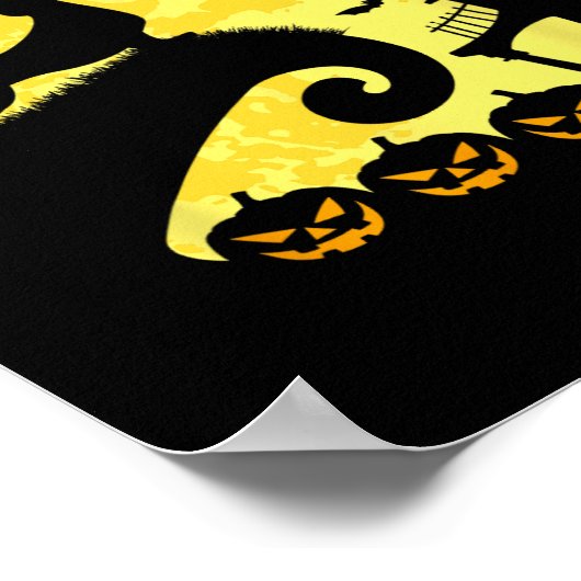 ハロウィーンダッチシュントウインナソーセージウィナームーンシャインサウザグ ポスター (角)