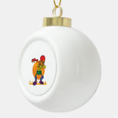 ハロウィーンダビングのスケルトン衣装LGBT セラミックボールオーナメント (右)