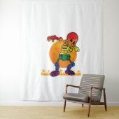 ハロウィーンダビングのスケルトン衣装LGBT タペストリー (インサイチュ)