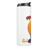 ハロウィーンダビングのスケルトン衣装LGBT タンブラー (回転左)