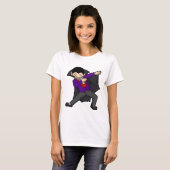 ハロウィーンダビングドラキュラヴァンパイア Tシャツ (正面フル)