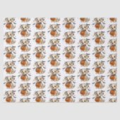 ハロウィーンダルマチアン犬のトリックまたは治療 薄葉紙 (正面)