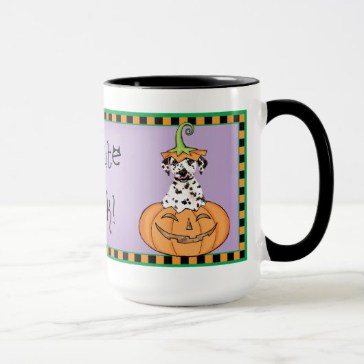 ハロウィーンダルマチア マグカップ (右)