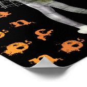 ハロウィーンダンススチームパンクラスティゴシックマネキン ポスター (角)