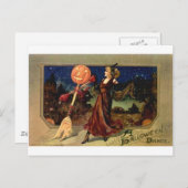 ハロウィーンダンス ポストカード (正面/裏面)