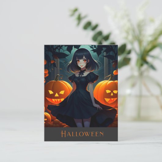 ハロウィーンダークバンパイアプリンセス ポストカード (スタンド正面)