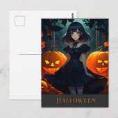 ハロウィーンダークバンパイアプリンセス ポストカード (正面/裏面)