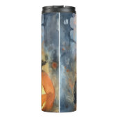 ハロウィーンチェサピーク湾テリアとカボチャ タンブラー (裏面)