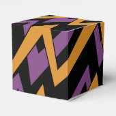 ハロウィーンチグザグオレンジパープル フェイバーボックス (裏面サイド)