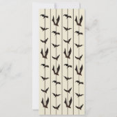 ハロウィーンチケット幽霊のよく出るハウスパーティーホラー 招待状 (裏面)