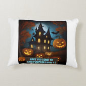 「ハロウィーンチャーム枕 アクセントクッション (裏面)