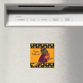 ハロウィーンチョコレートラブラドール漫画1 マグネット (インサイチュ (食洗機))