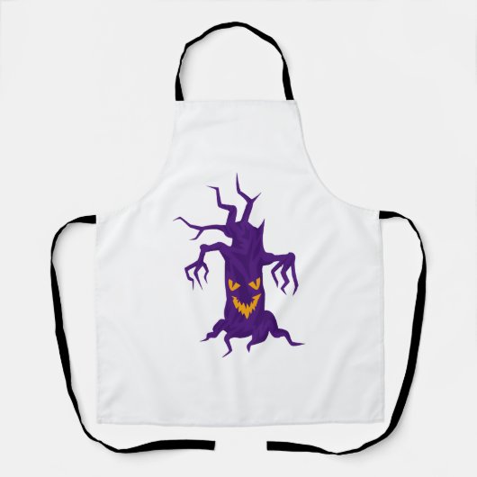 ハロウィーンツリー エプロン (正面)