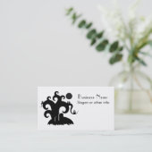 ハロウィーンツリー 名刺 (スタンド正面)