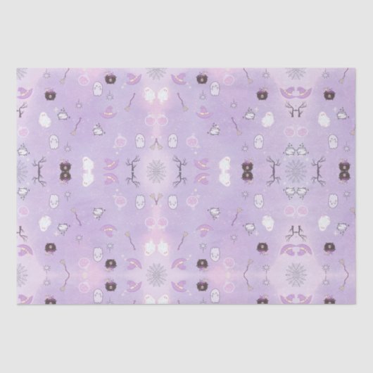 ハロウィーンティッシュペーパー 薄葉紙 (正面)