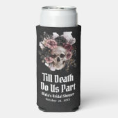 ハロウィーンティルデスドウスパートブライダルシャワー スリム缶クーラー (Seltzer裏面)