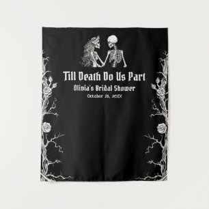 ハロウィーンティルデスドウスパートブライダルシャワー タペストリー