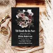 ハロウィーンティルデスドウスパートブライダルシャワー 招待状