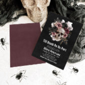 ハロウィーンティルデスドウスパートブライダルシャワー 招待状