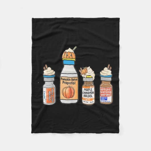 ハロウィーンティークラナパクエドIcuクリシタル気にニュー フリースブランケット (正面)