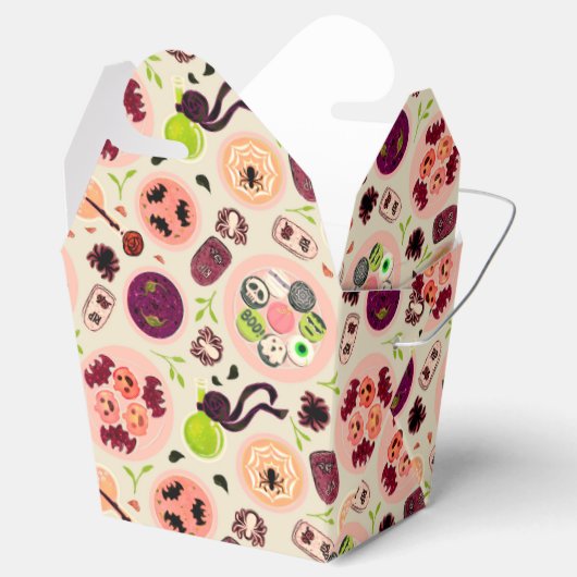 ハロウィーンティーパーティーお気に入りボックス フェイバーボックス (オープン)