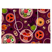 ハロウィーンティーパーティー抱き枕 ラージペーパーバッグ (裏面)