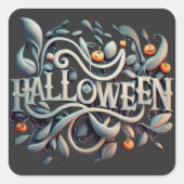 ハロウィーンティー#1 スクエアシール (正面)