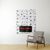 ハロウィーンテーブルのバナつるーをトリックまたは処理 タペストリー (インサイチュ)