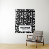 ハロウィーンテーブルのバナつるーをトリックまたは処理 タペストリー (インサイチュ)