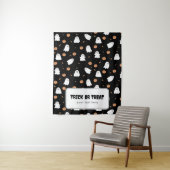 ハロウィーンテーブルのバナつるーをトリックまたは処理 タペストリー (インサイチュ)